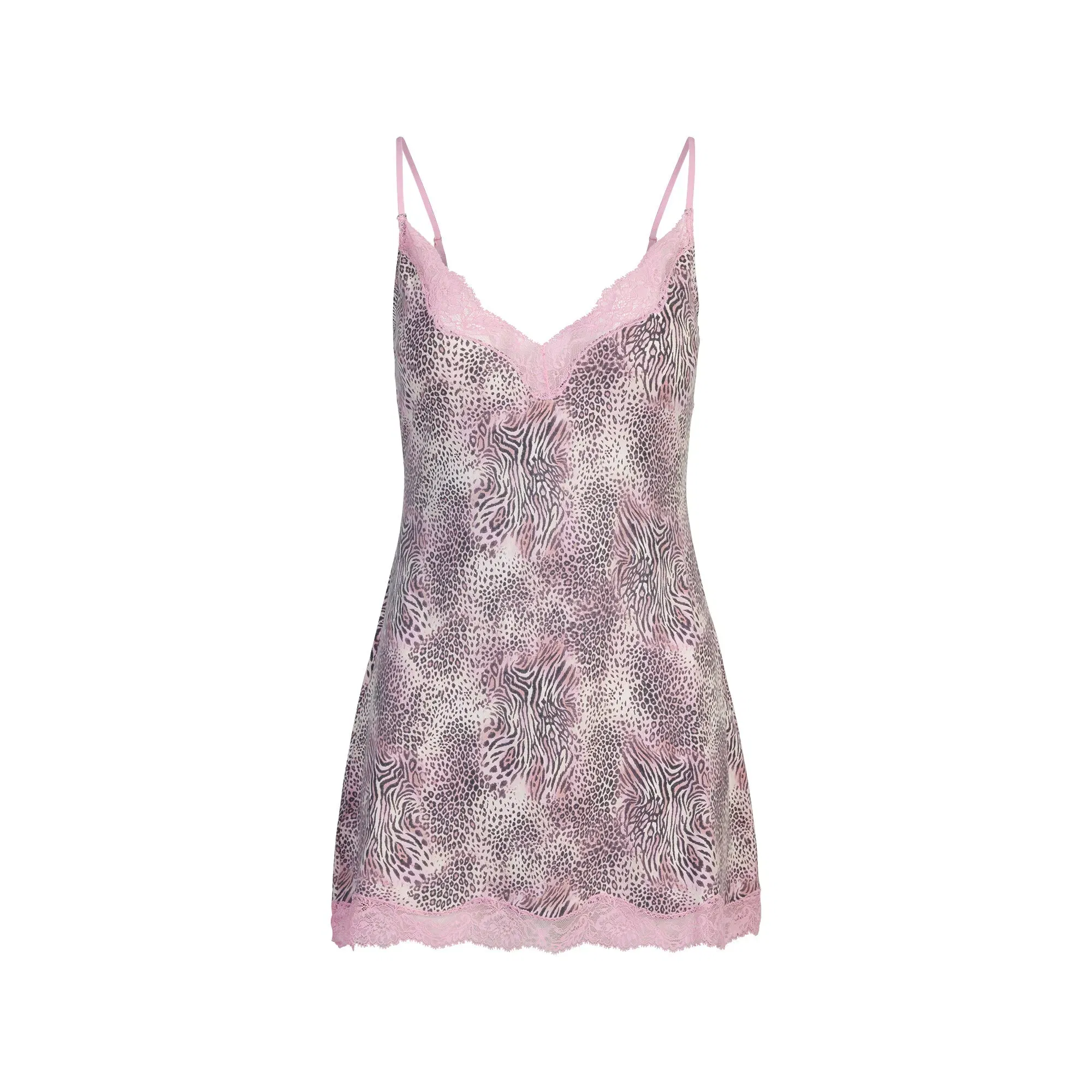Skims Sleep Lace Mini Dress