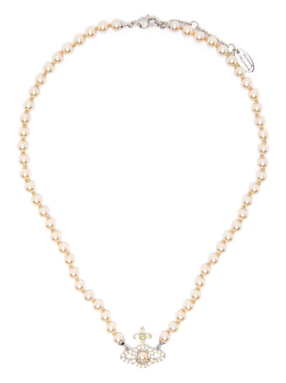Olympia pearl stones necklace