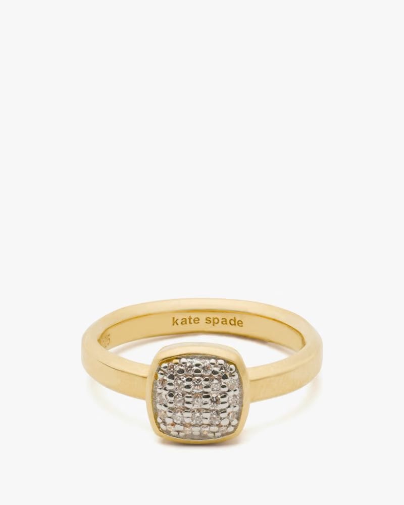 Kate Spade Fine Time To Shine Pavé Diamond Ring