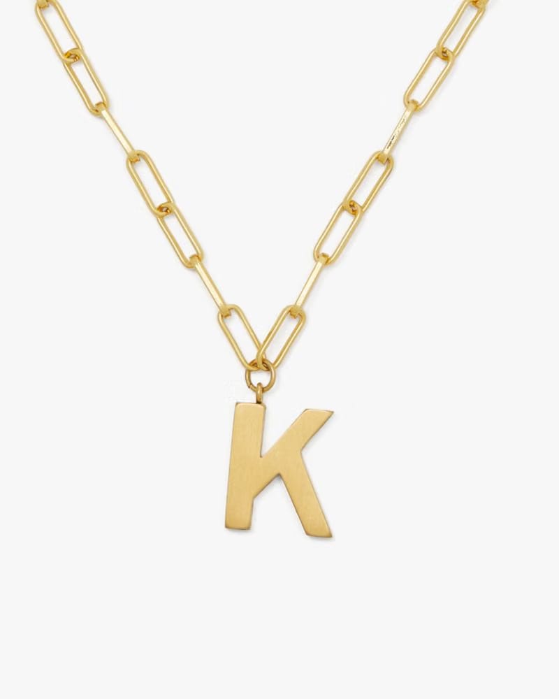 Initial This K Pendant