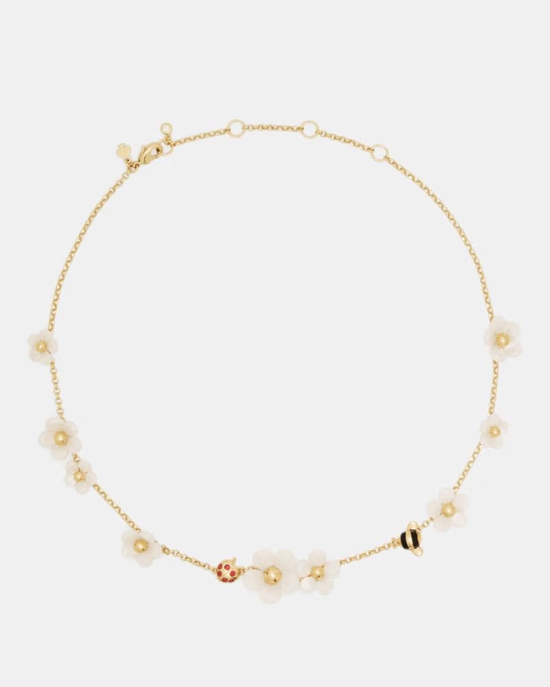 Summer Daze Flower Scatter Necklace