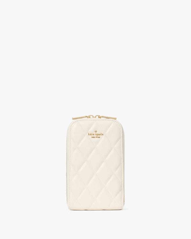 Carey Quilted North South Phone Crossbody