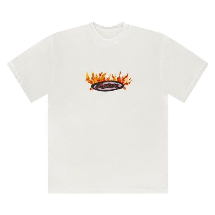Cactus Jack by Travis Scott Flame T-Shirt White