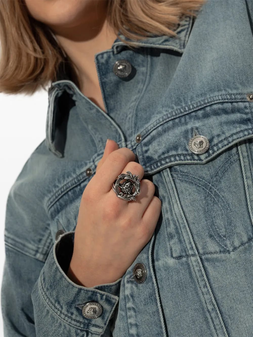 Medusa Barocco ring