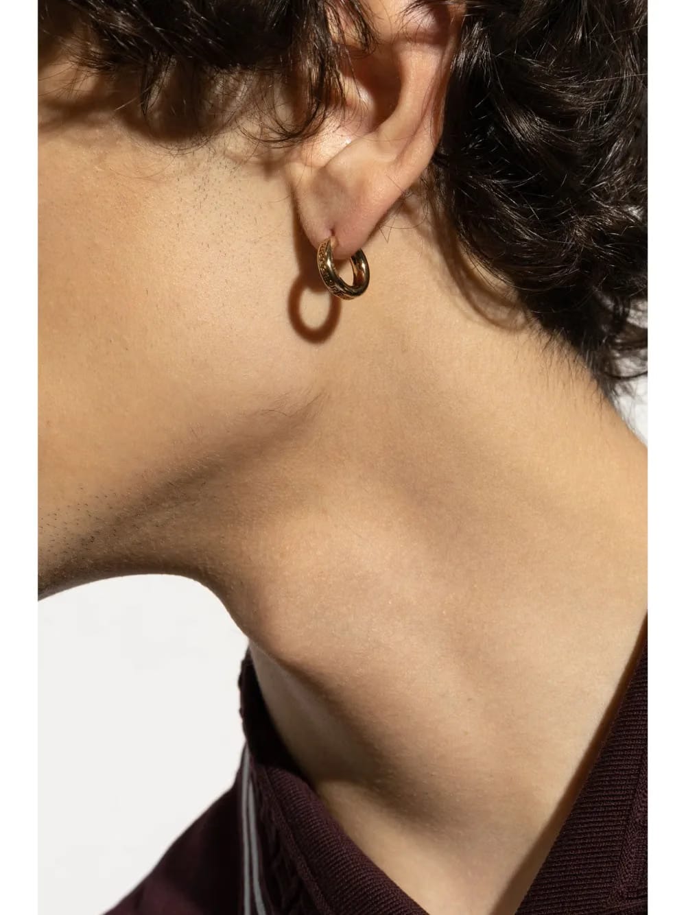 Greca hoop earrings