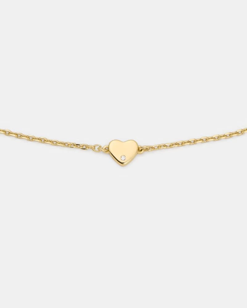 You're A Gem Metal Mini Heart Bracelet