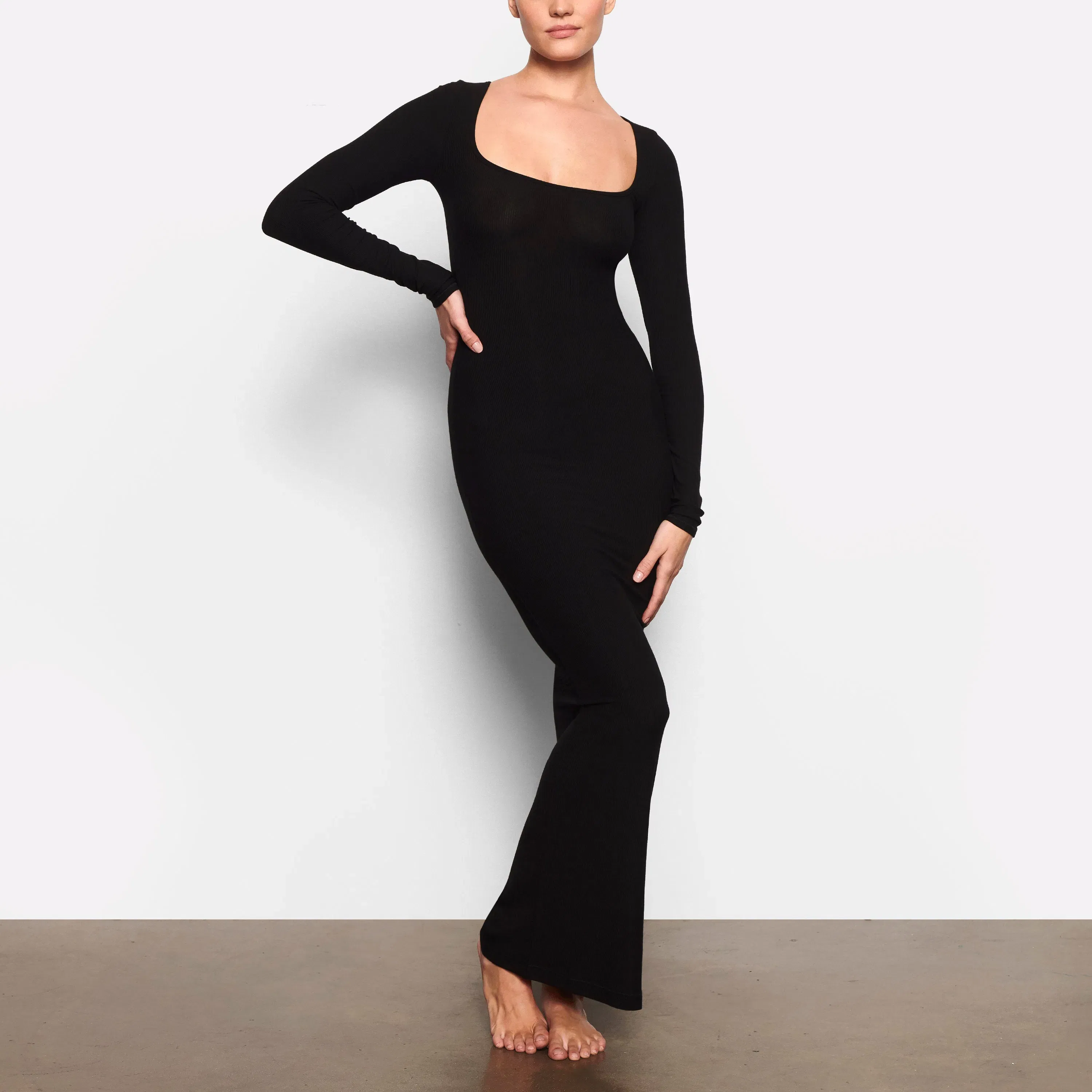 Soft Lounge Long Sleeve Dress