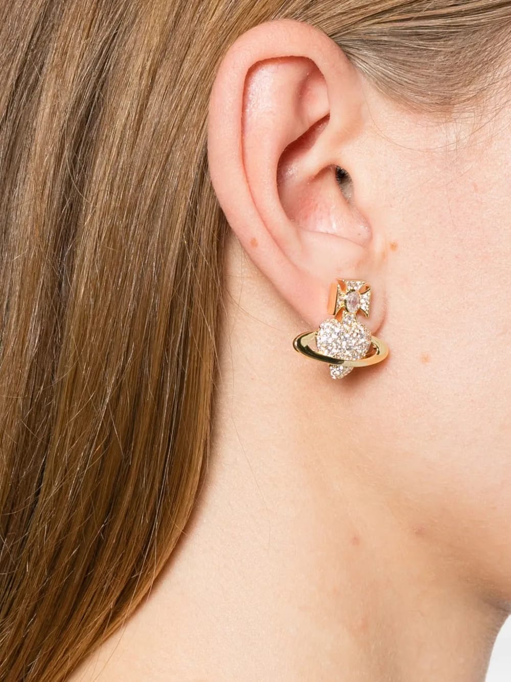 Agnatha crystal-embellished earrings