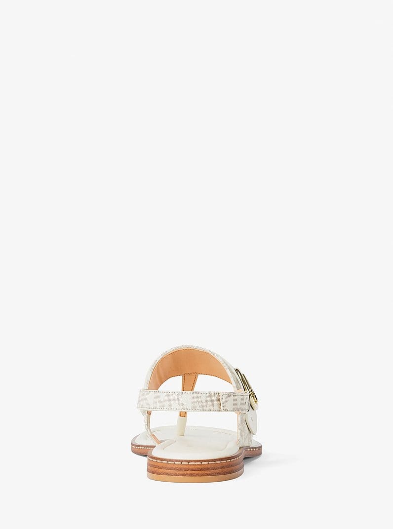 Carmen Signature Logo Thong Sandal