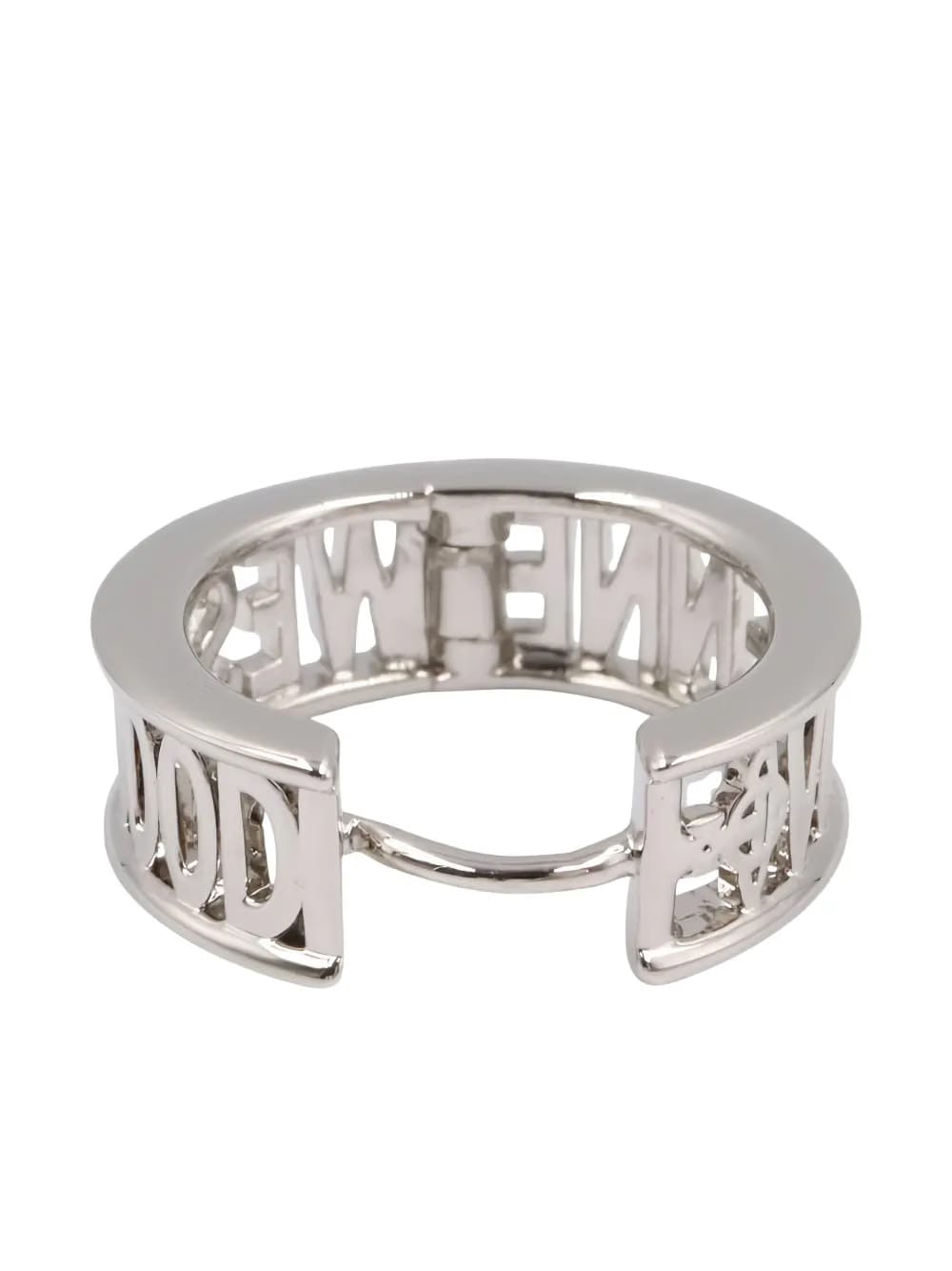 lettered earring