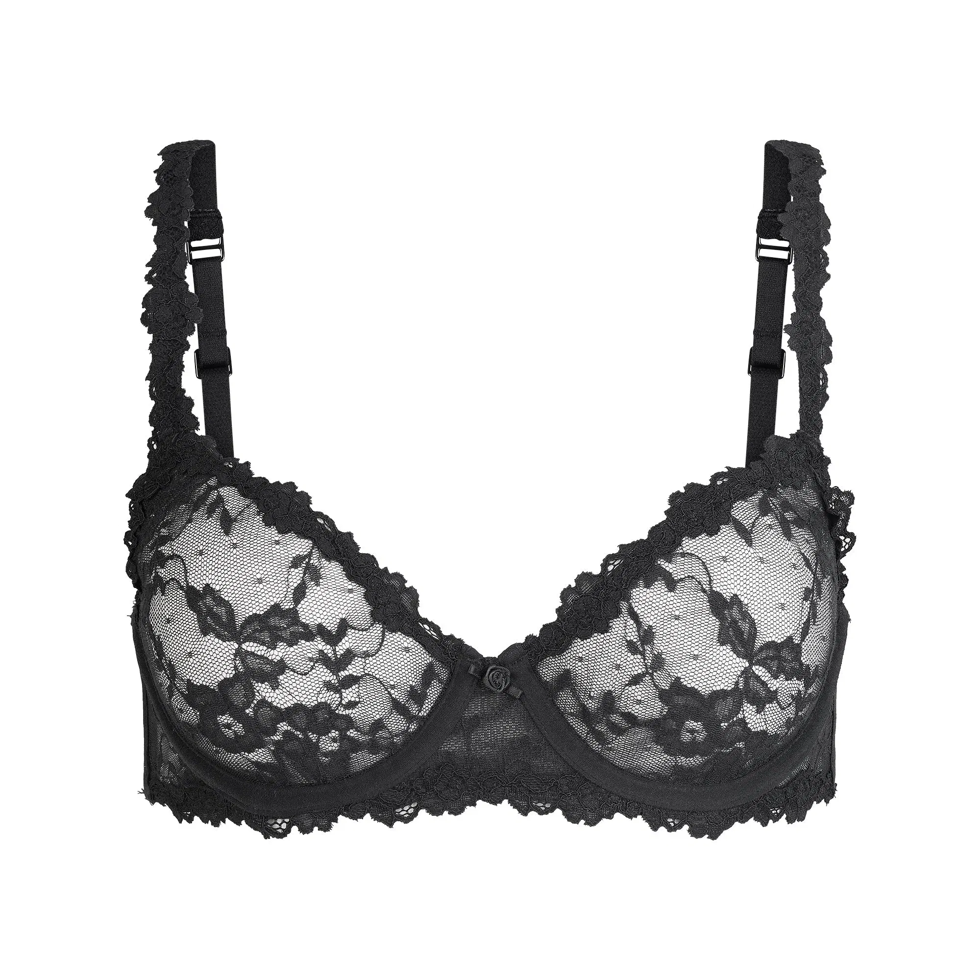 Stretch Lace Unlined Demi Bra