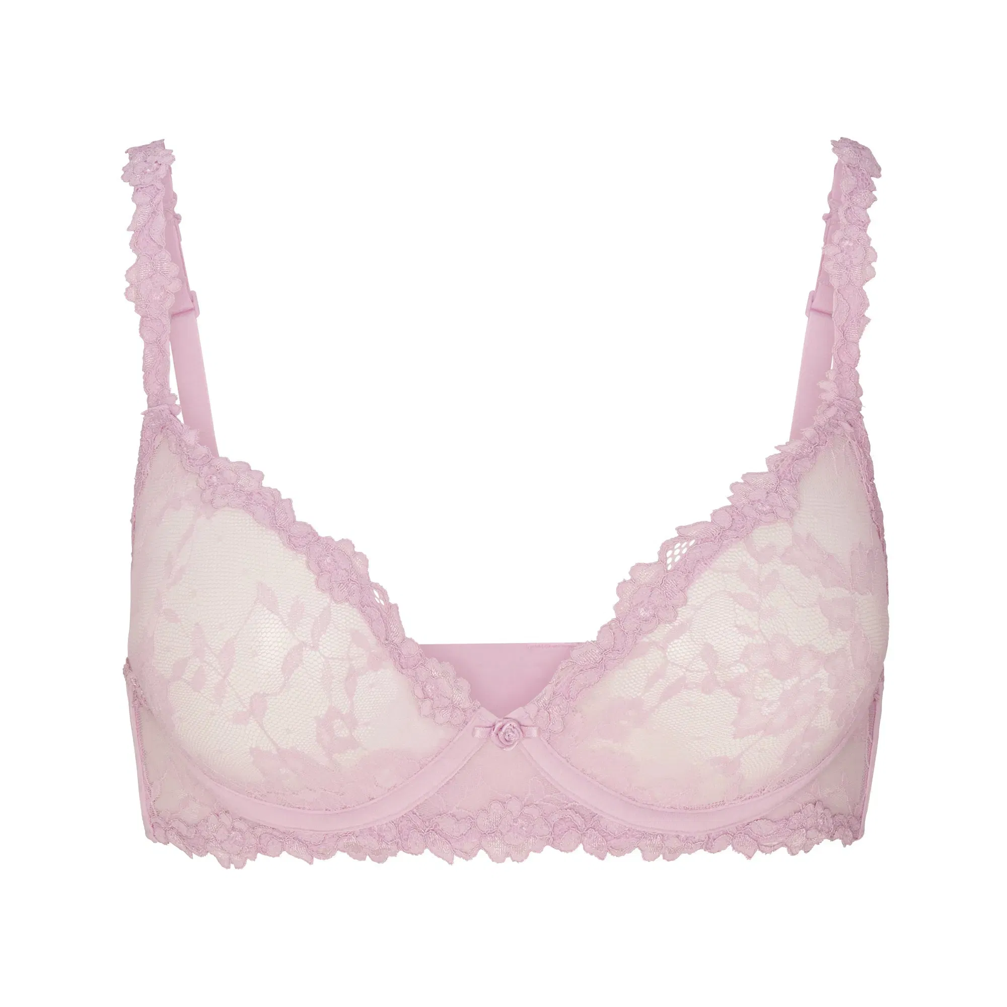 Stretch Lace Unlined Demi Bra
