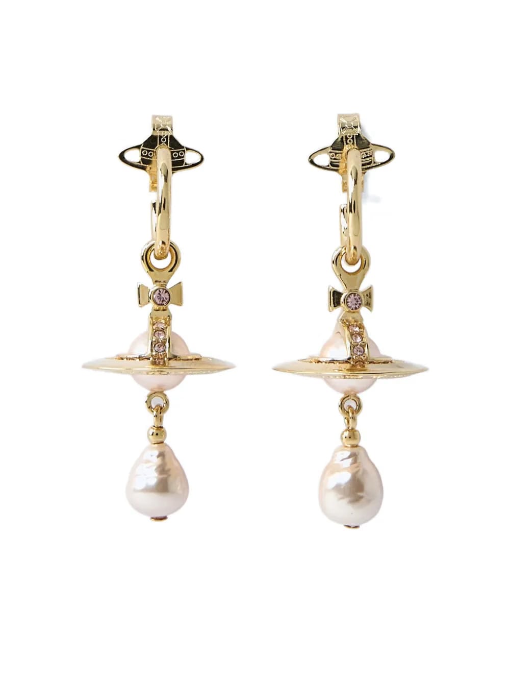 Aleksa Orb-pearl earrings