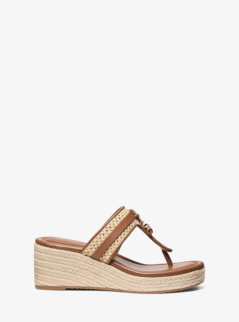 Zoe Crocheted Wedge Sandal