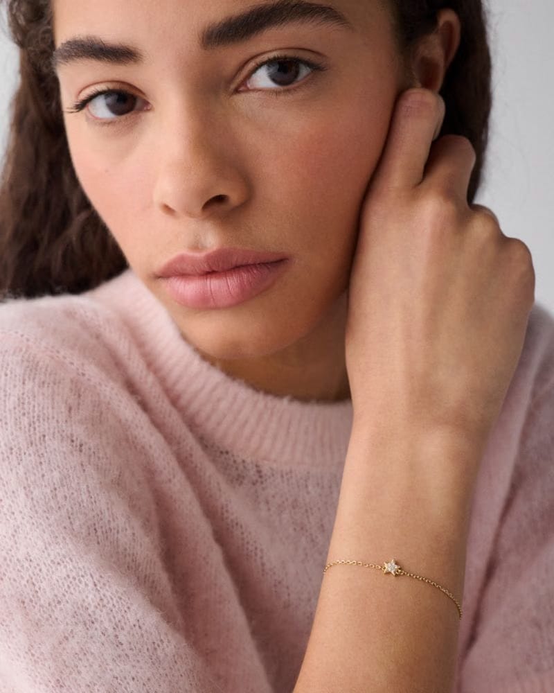 You're A Gem Pave Mini Star Bracelet