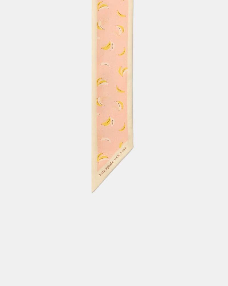 Bold Bananas Skinny Scarf