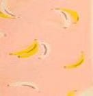 Bold Bananas Skinny Scarf