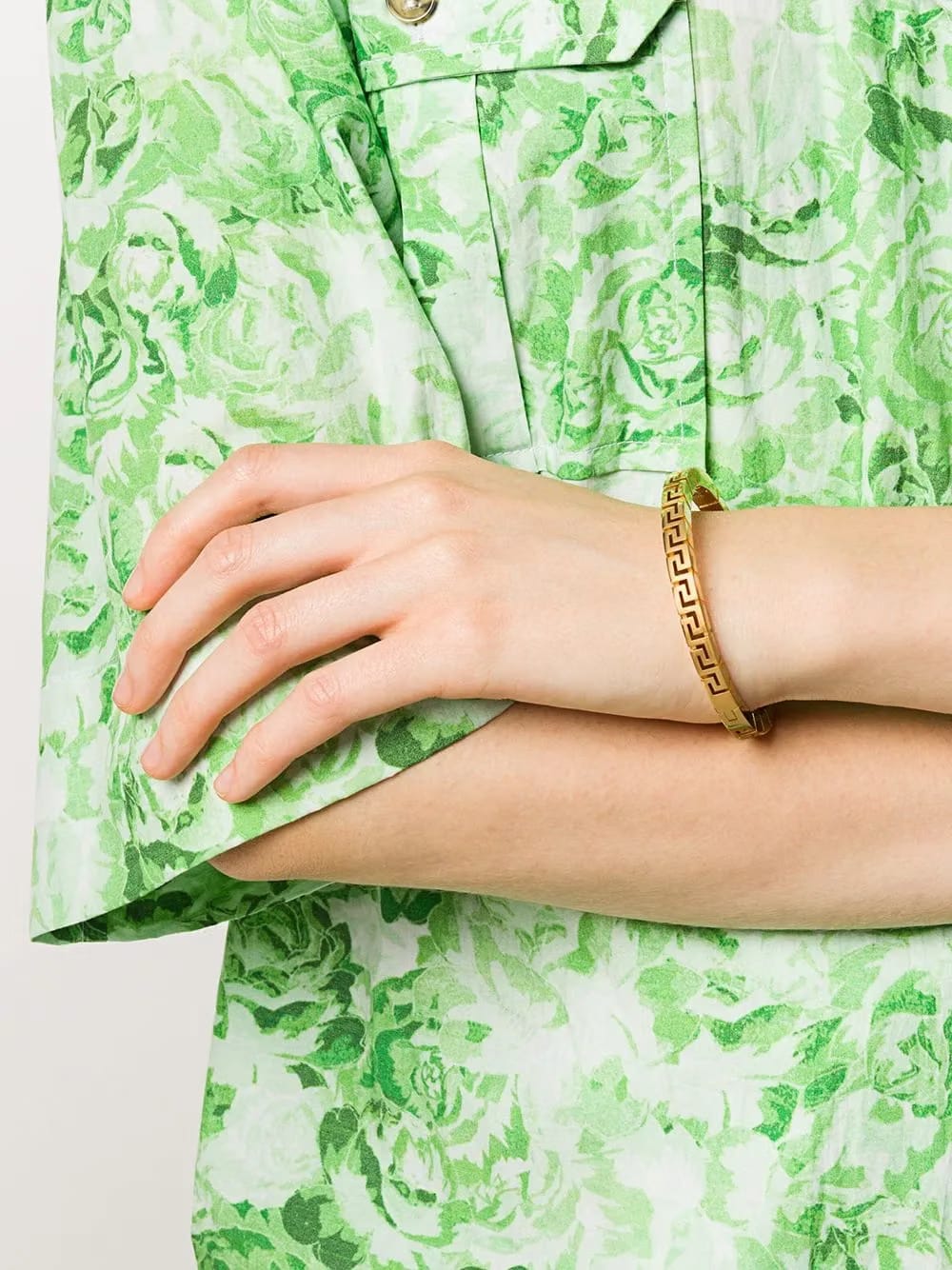 Greca bangle bracelet