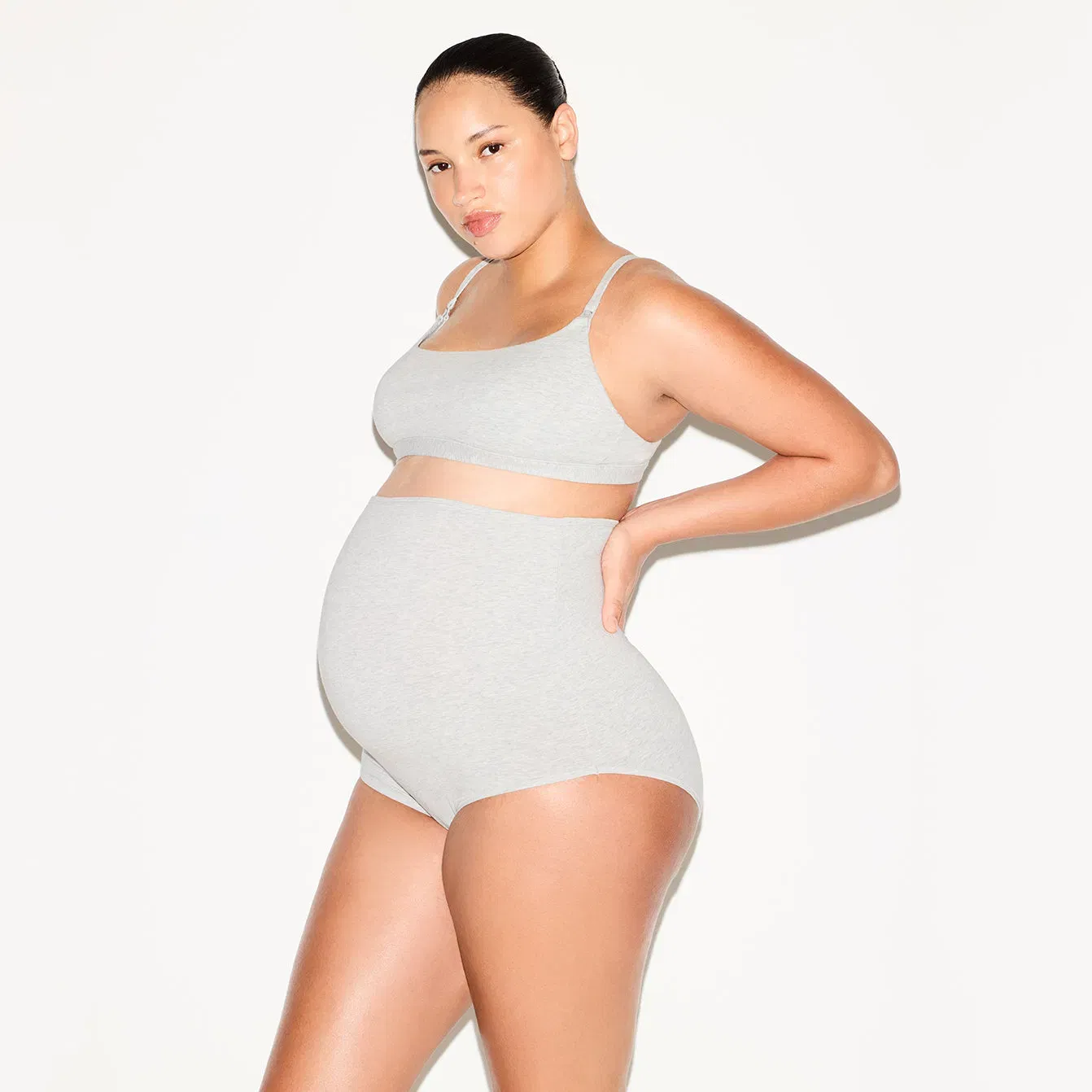Cotton Jersey Maternity High-waisted Brief 5-pack