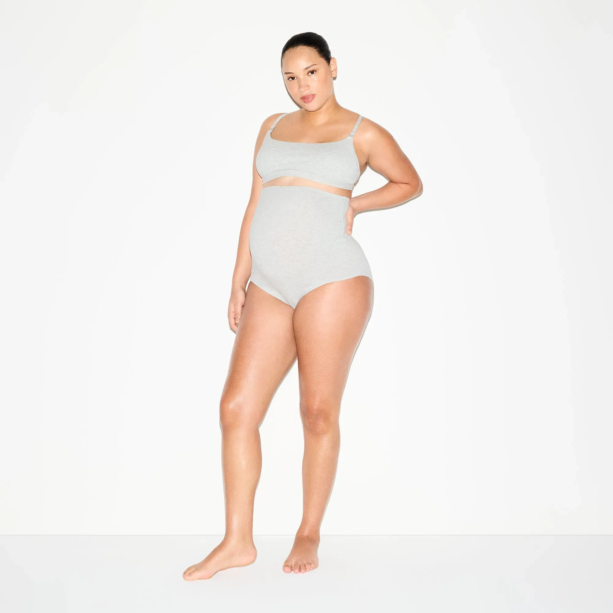 Cotton Jersey Maternity High-waisted Brief 5-pack