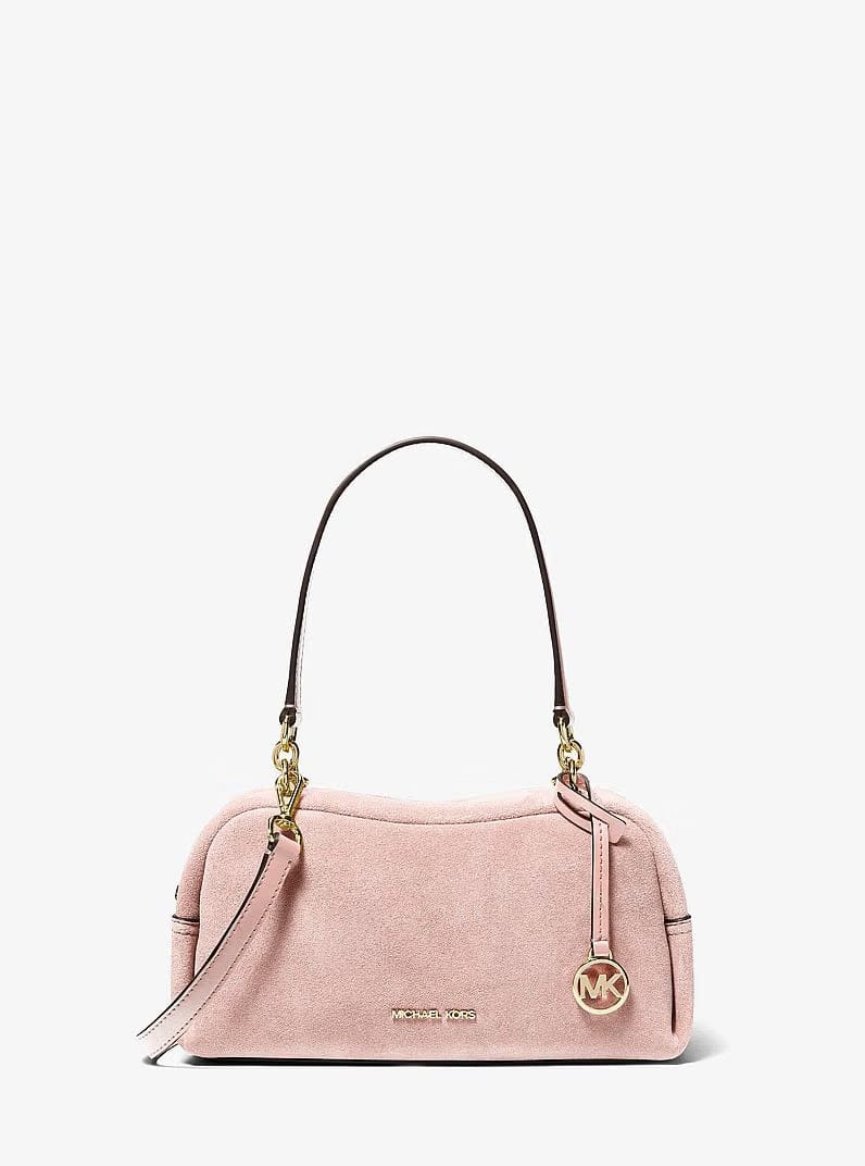 Cecily Small Suede Shoulder Bag