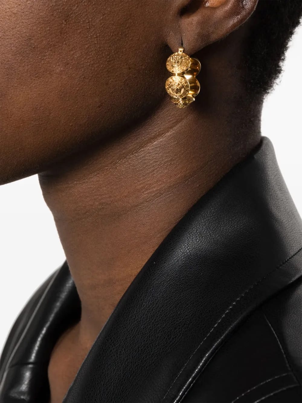 Tribute Medusa hoop earrings