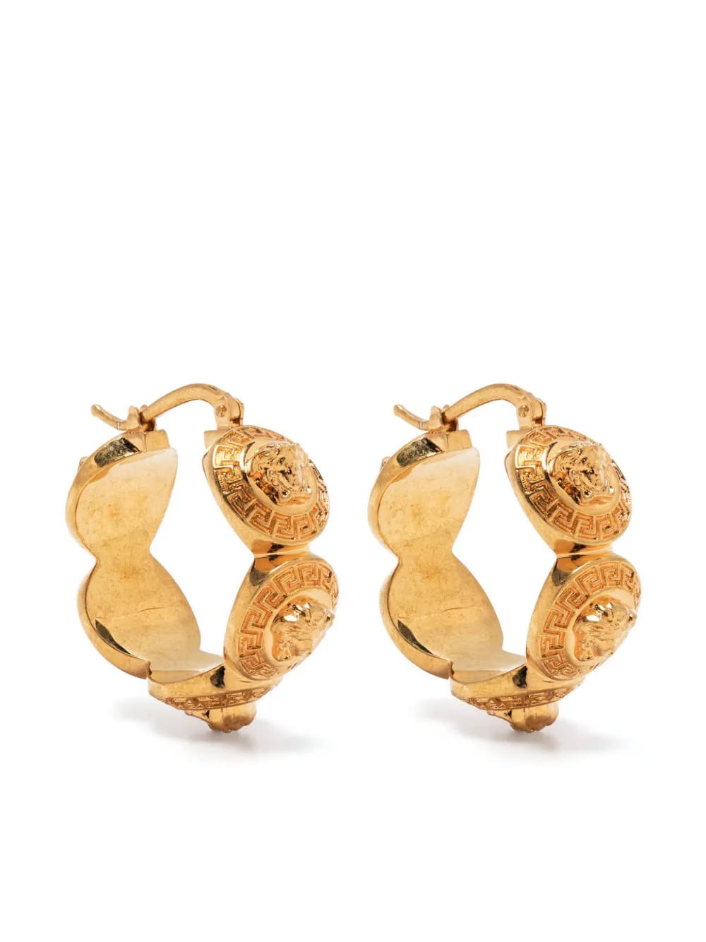 Tribute Medusa hoop earrings
