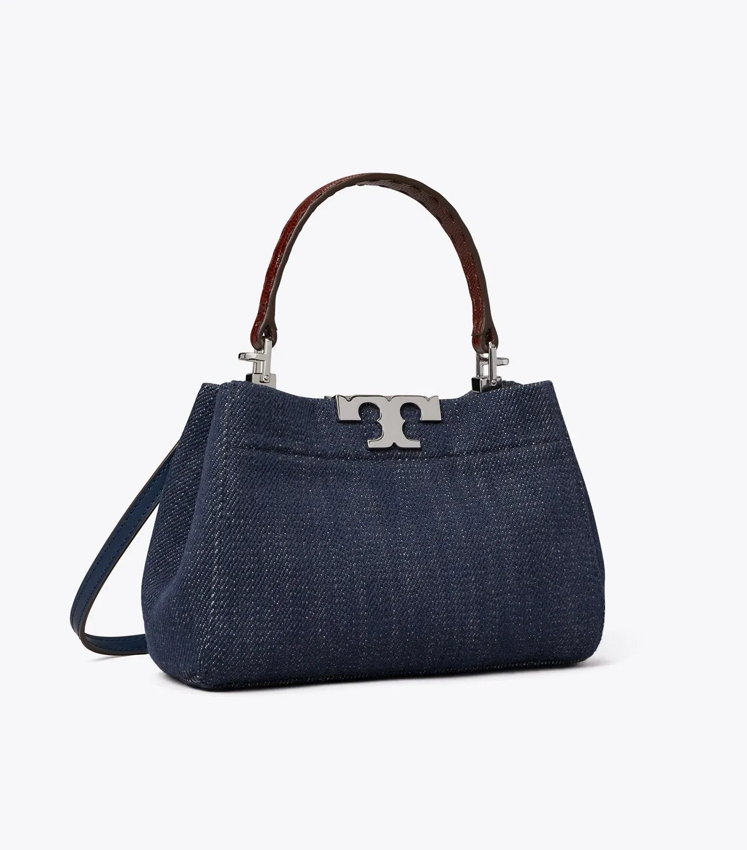 Mini Eleanor Denim Satchel