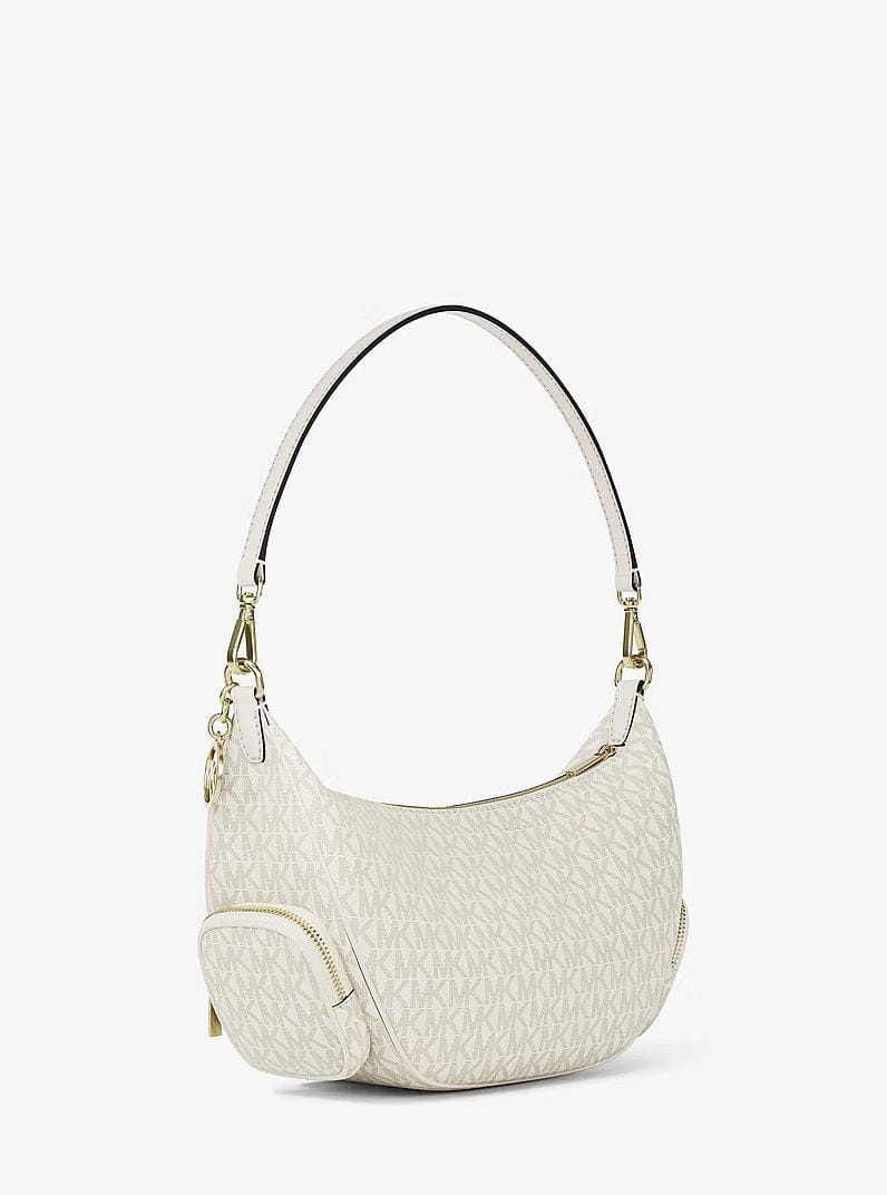 Merritt Medium Signature Logo Convertible Shoulder Bag