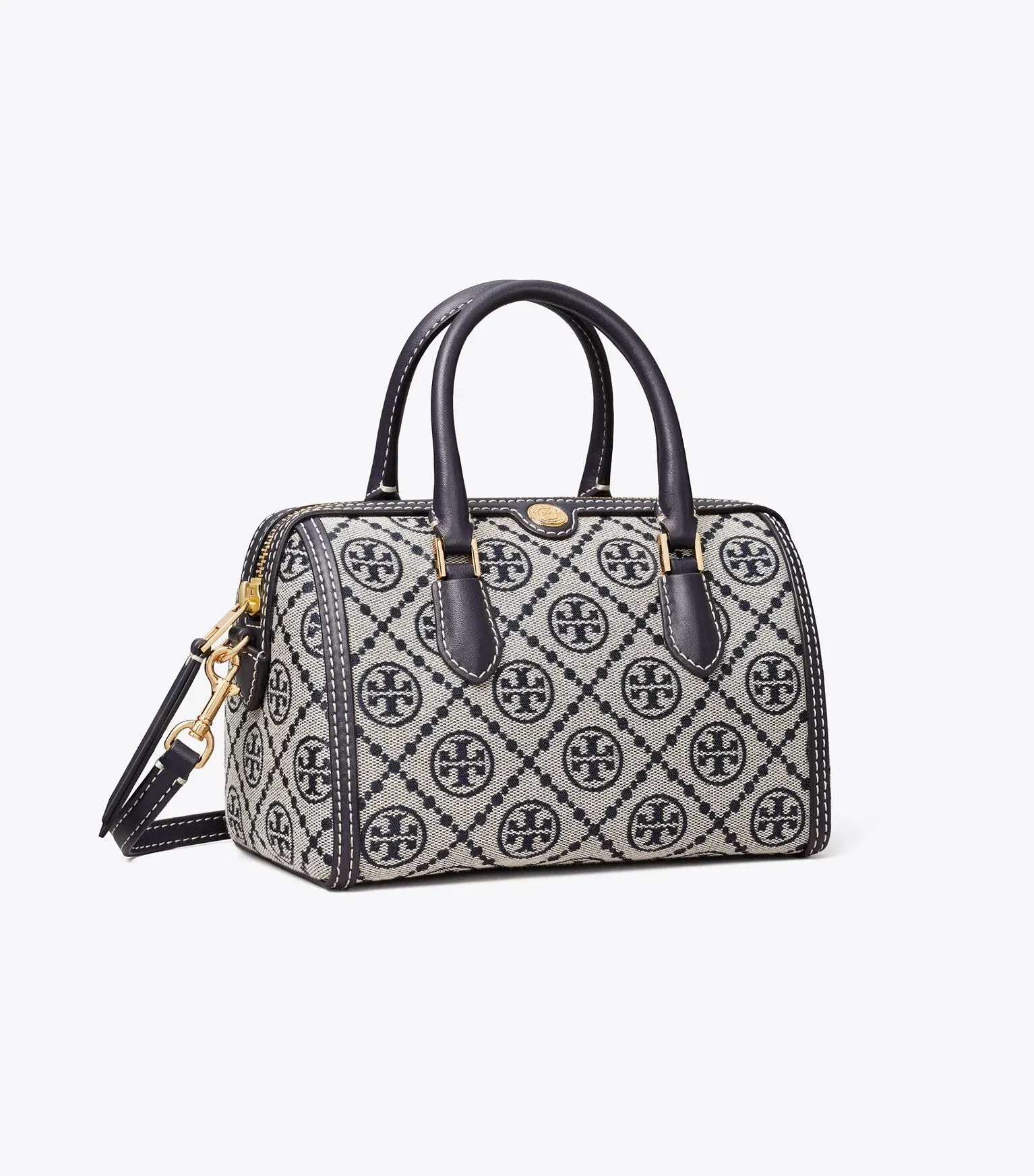T Monogram Petite Barrel Bag