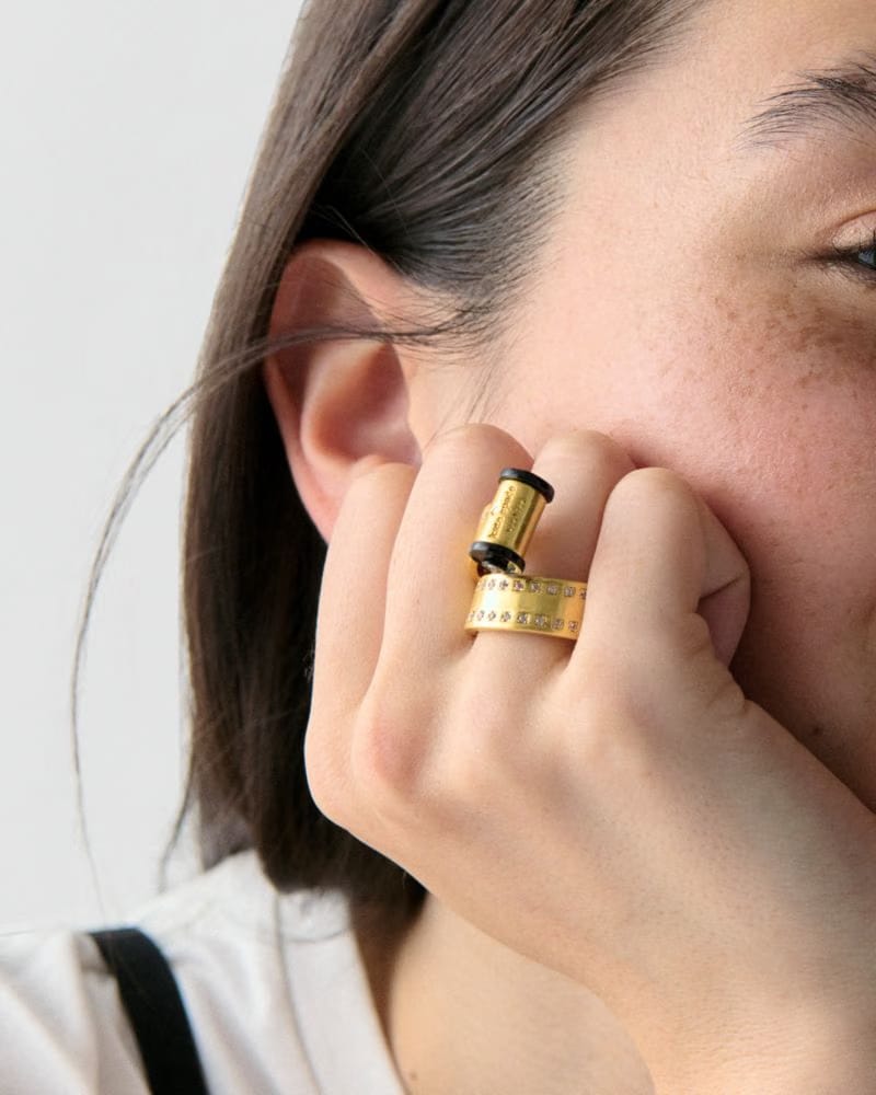 Picture Perfect Camera Statement Ring