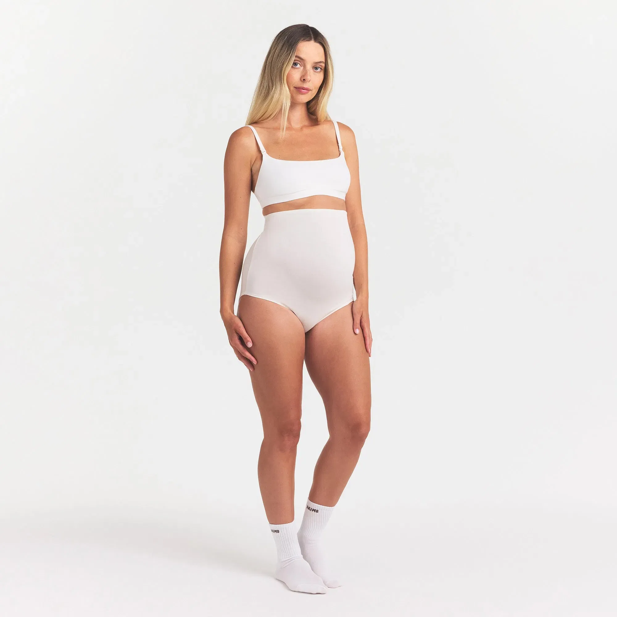 Cotton Jersey Maternity High-waisted Brief