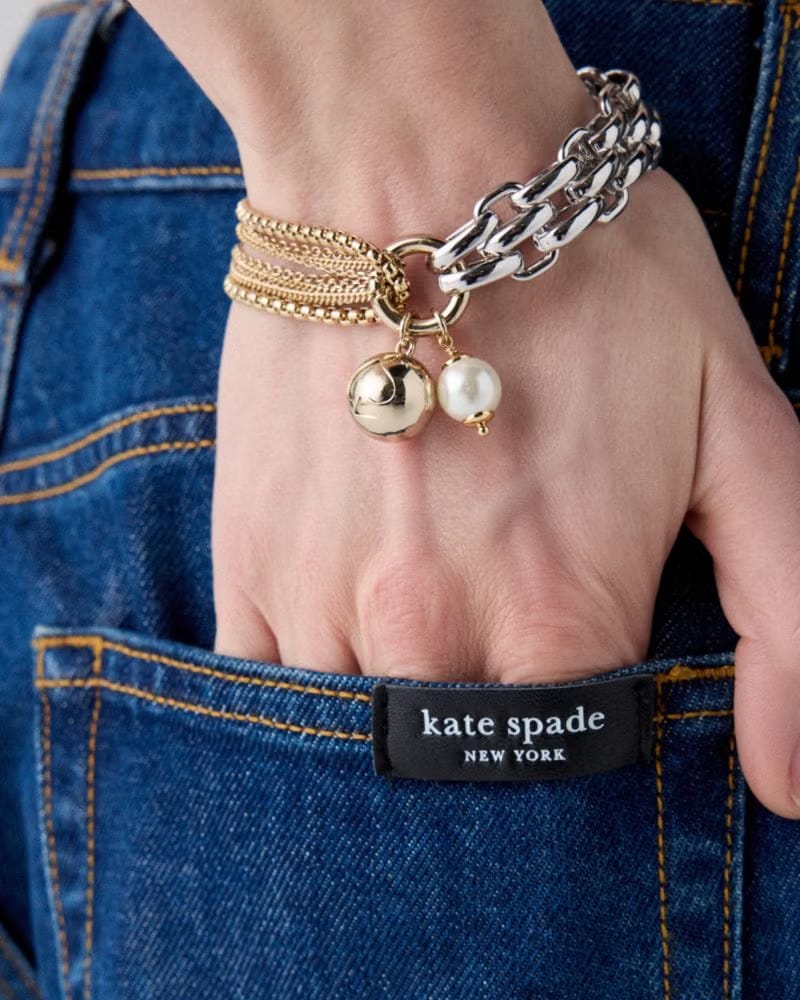 Chain Reaction Asymmetrical Bracelet