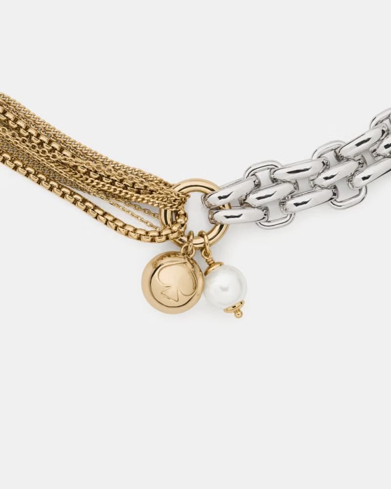 Chain Reaction Asymmetrical Bracelet