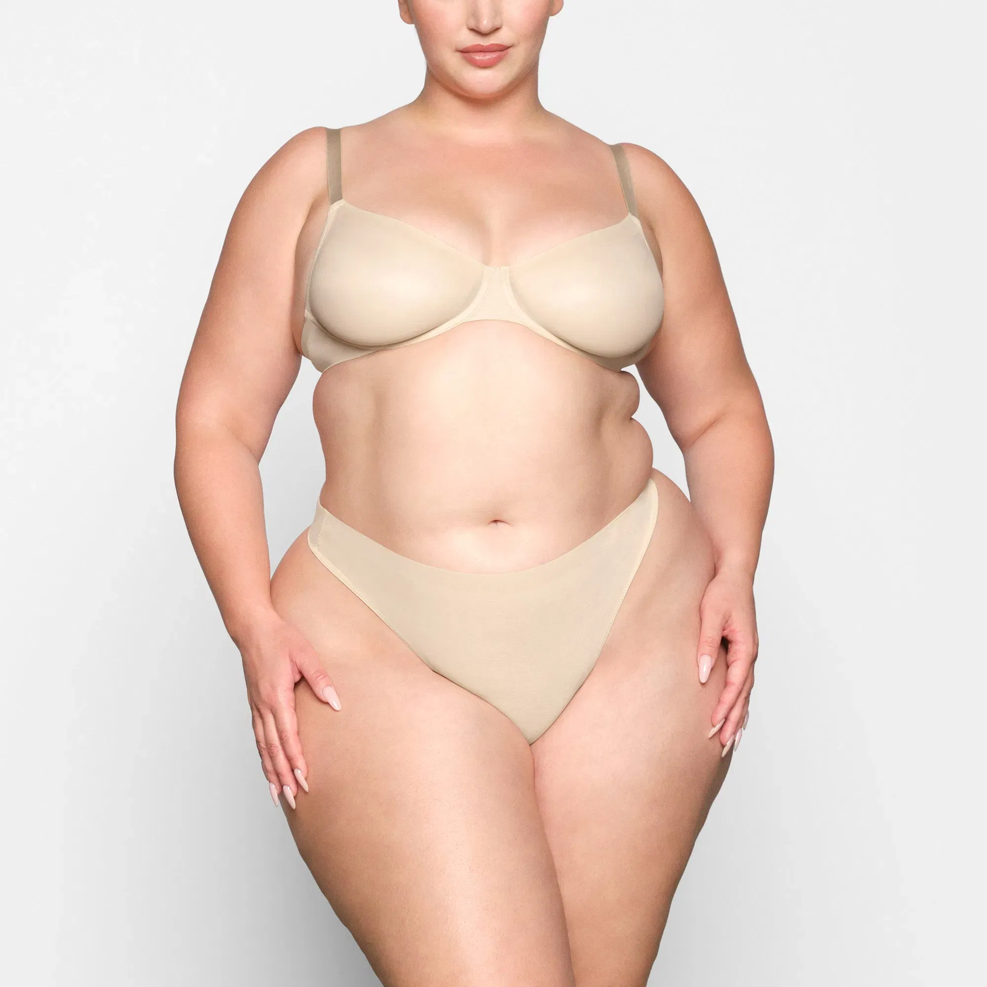 No Show Unlined Demi Bra