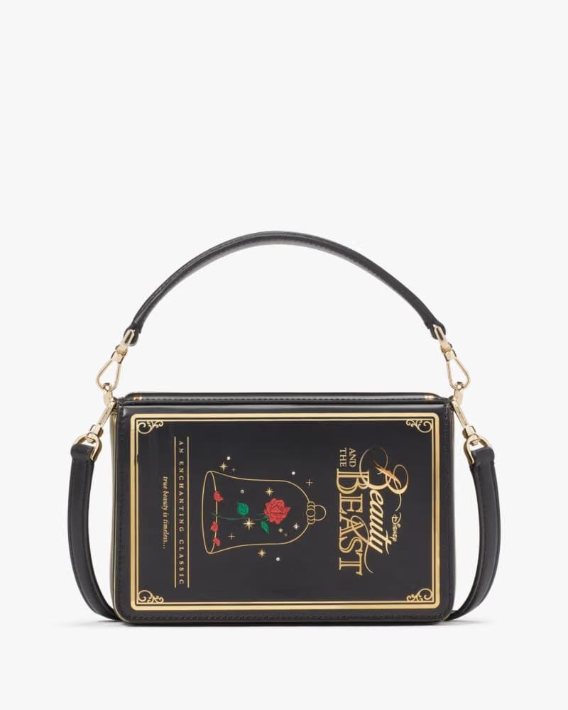 Disney X Kate Spade New York Beauty And The Beast 3d Book Crossbody