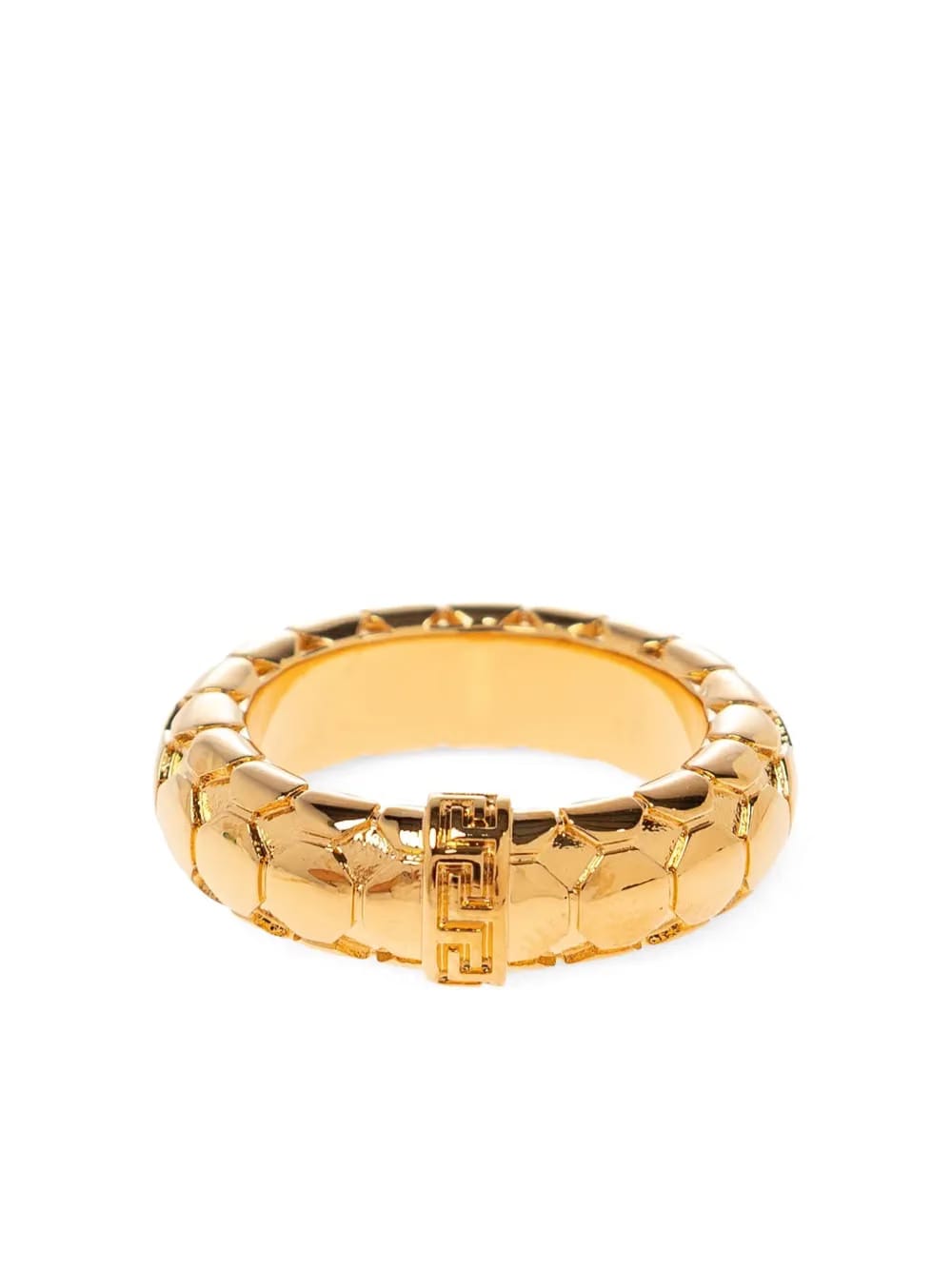 Greca-engraved ring