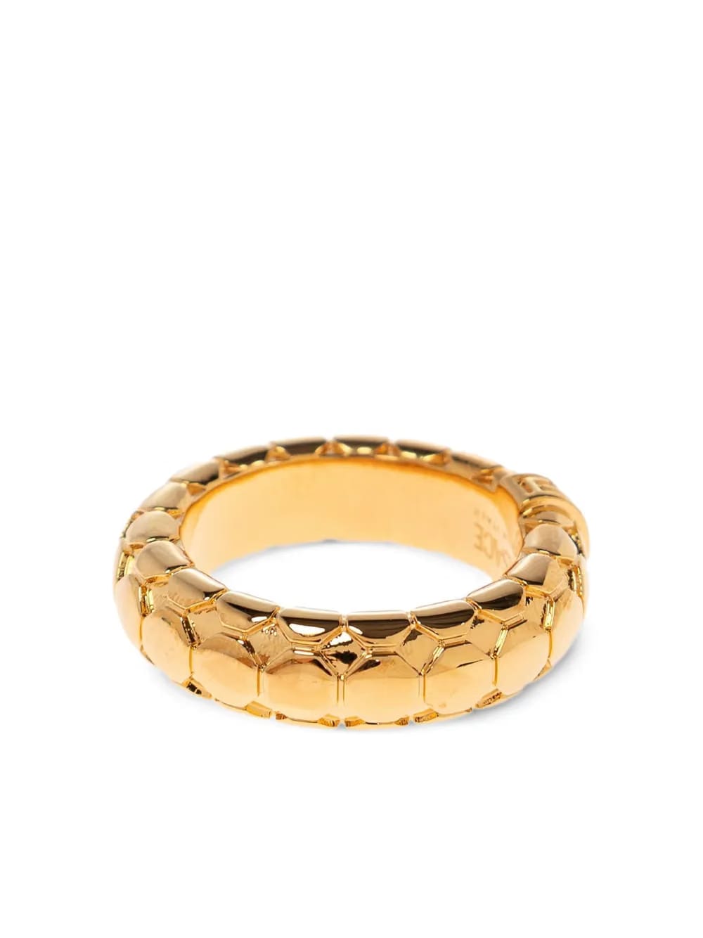 Greca-engraved ring