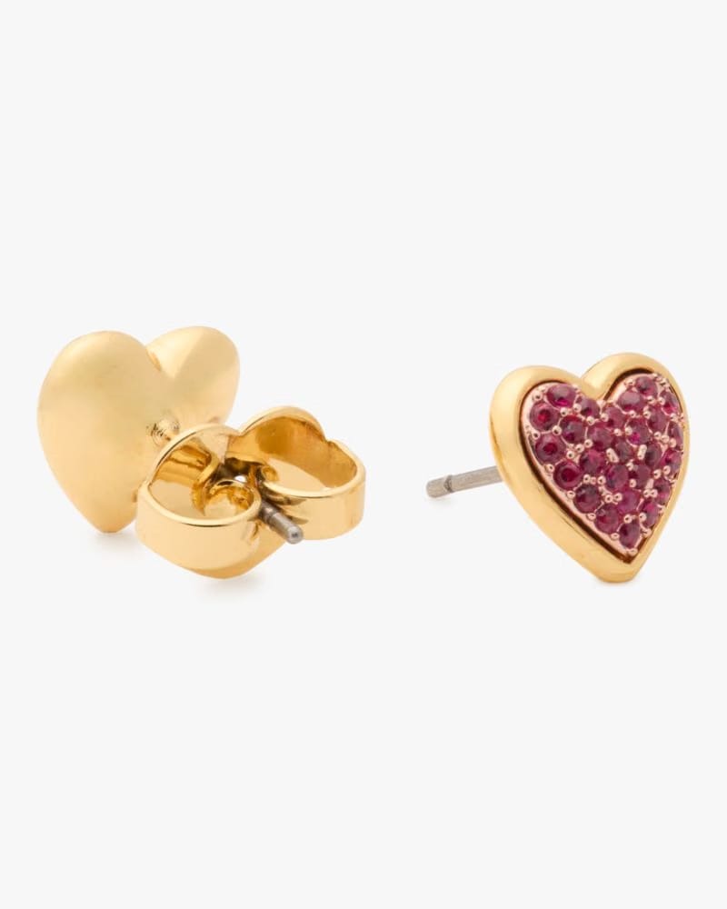 With All My Heart Pavé Studs