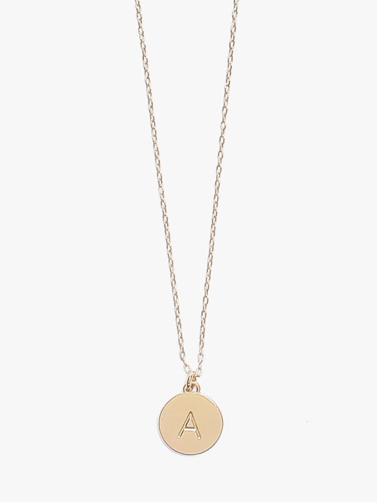 Initial A Mini Pendant