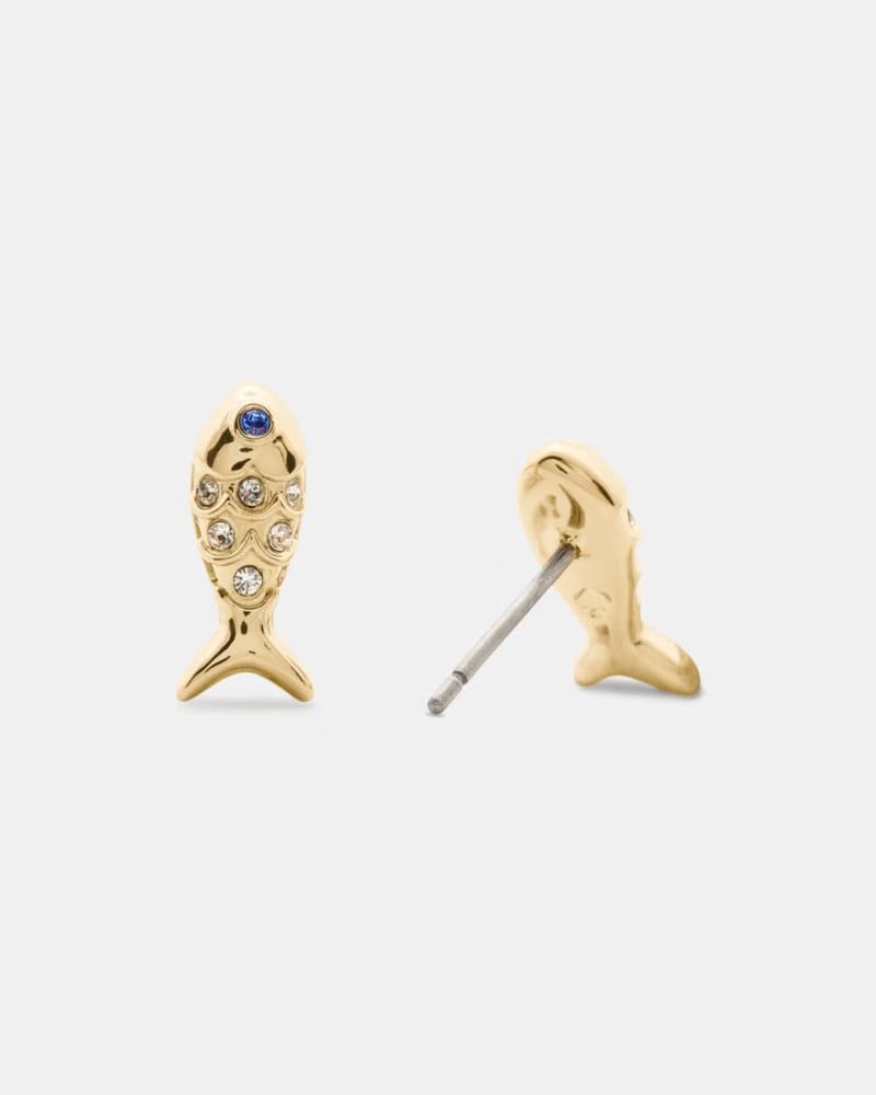 Summer Daze Fish Studs
