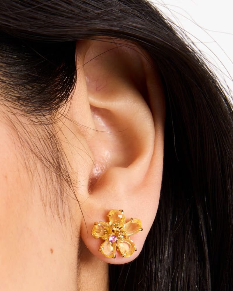 Paradise Flower Studs