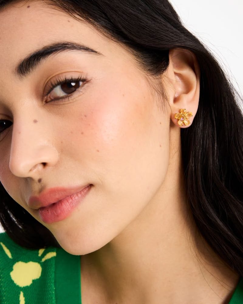 Paradise Flower Studs