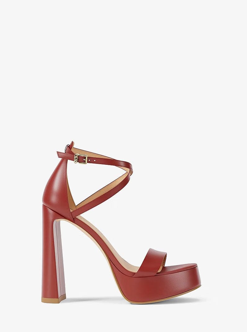 Cami Leather Platform Sandal