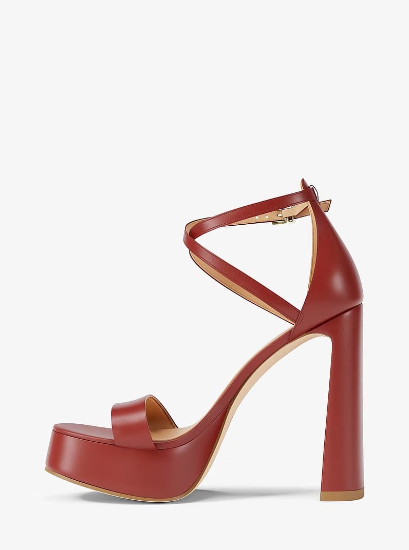 Cami Leather Platform Sandal