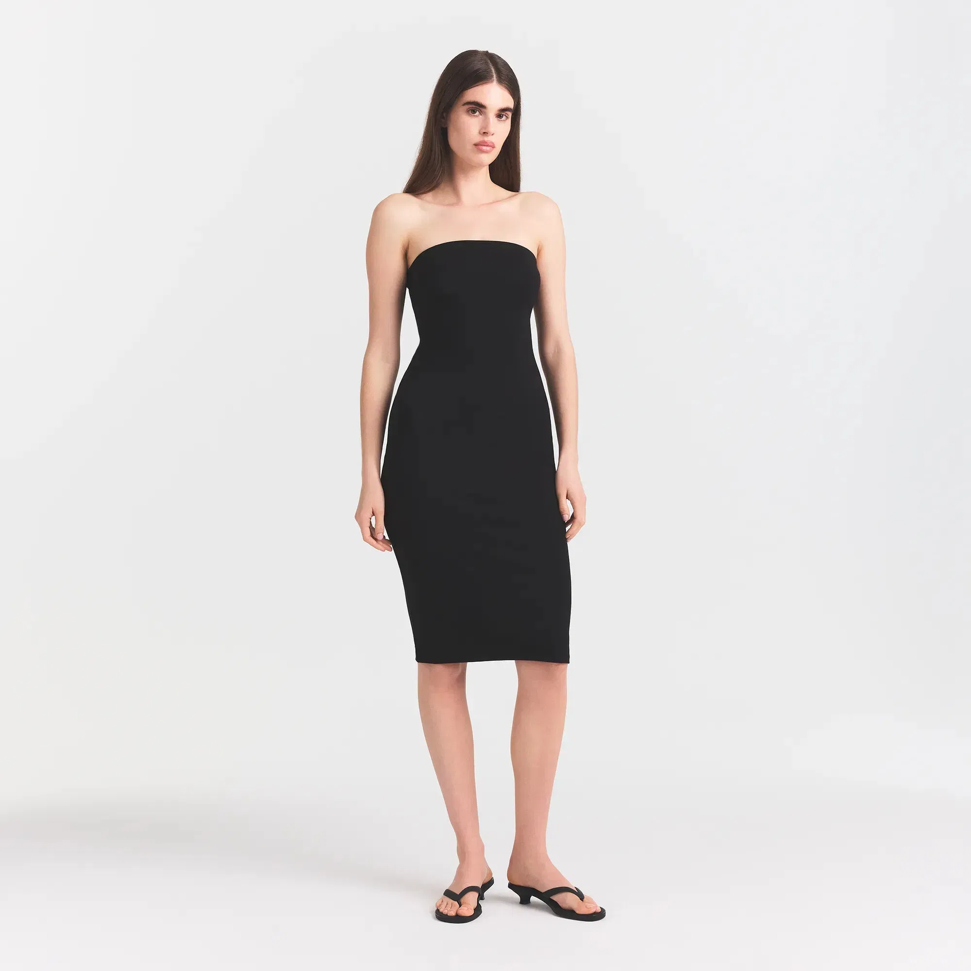 The Essential Collection Strapless Midi Dress