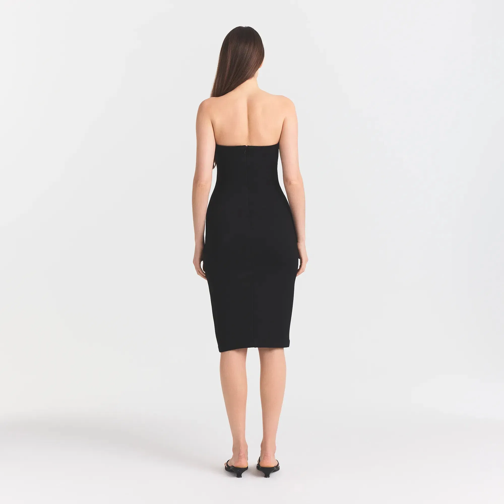 The Essential Collection Strapless Midi Dress