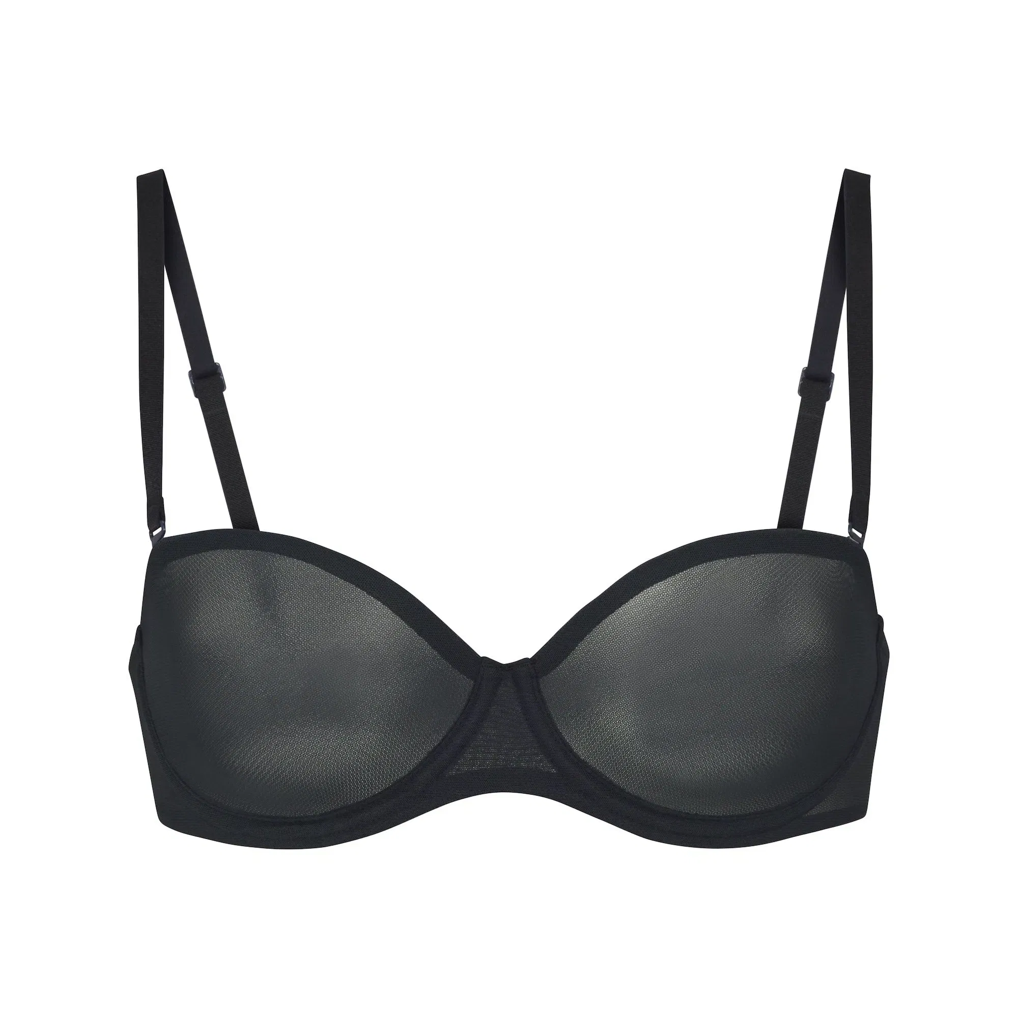 Ultra Fine Mesh Strapless Bra