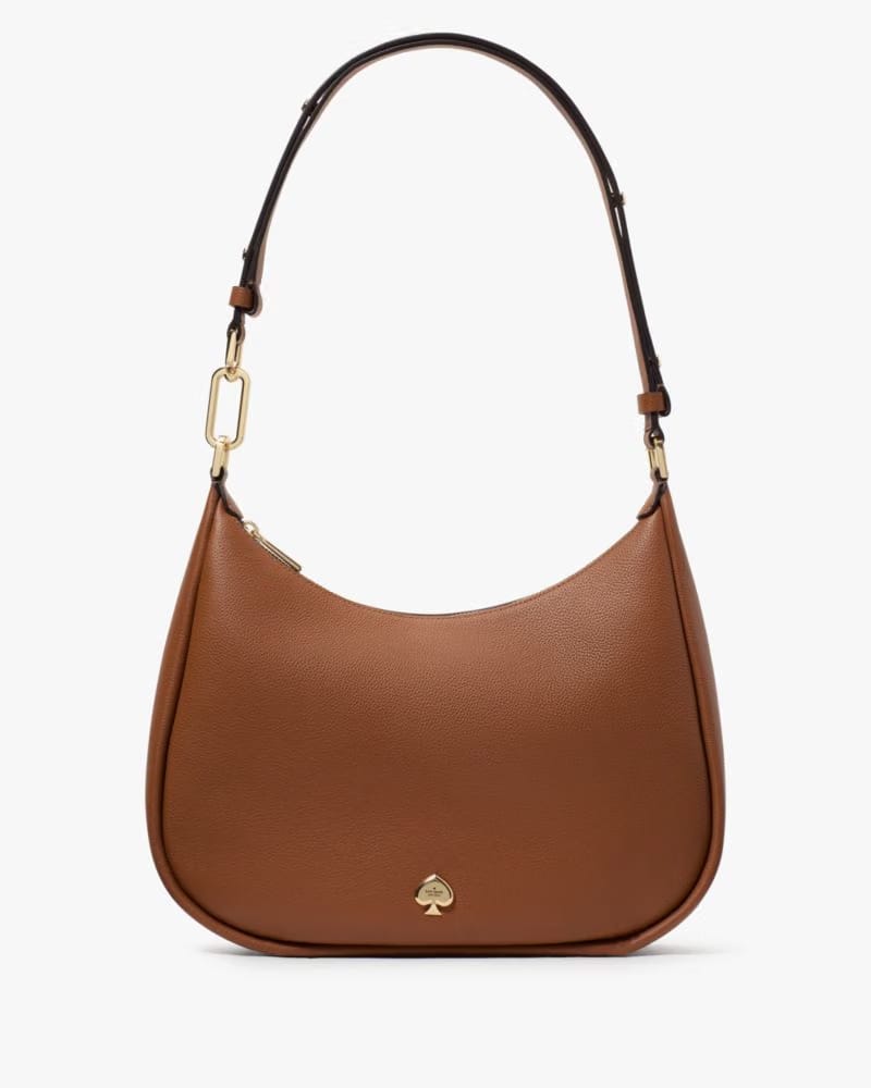 Kayla Suede Studs Large Shoulder Bag