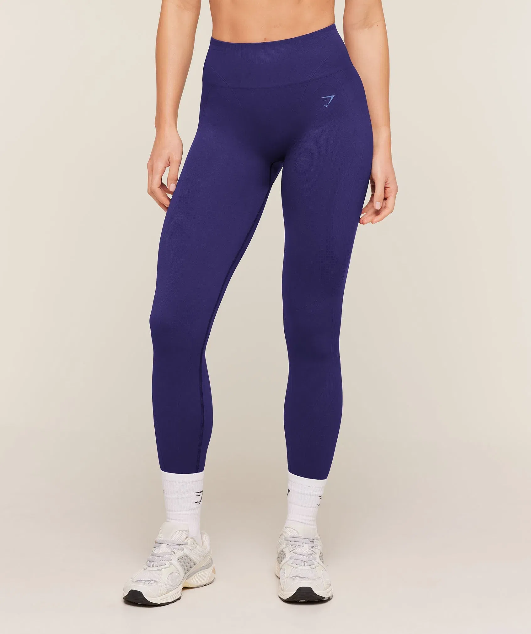 Gymshark Poise Seamless Leggings - Indigo Purple